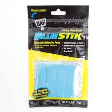 Blue, Adhesives/Glue, Art & School, Dap, Stik, Reusable, Putty, 1 ounce, 5001